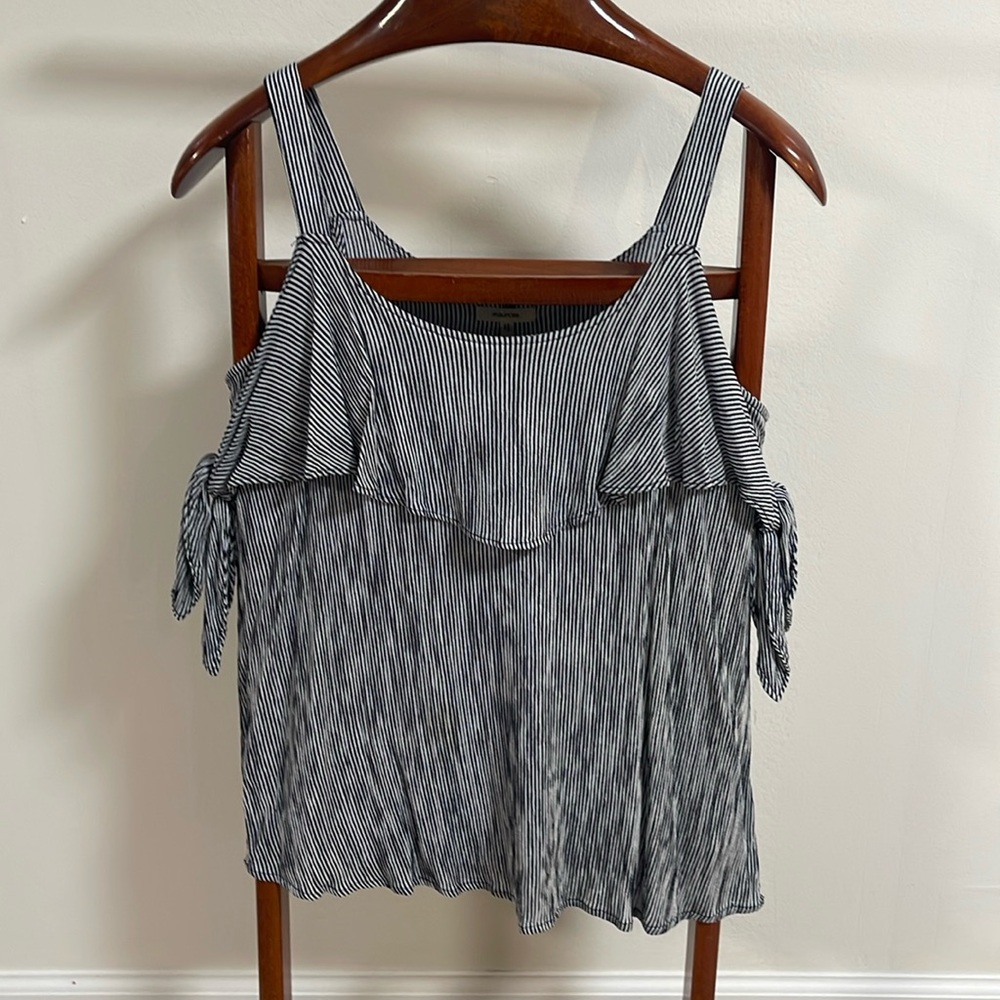 Maurice’s Striped Sleeveless Blouse, sz S